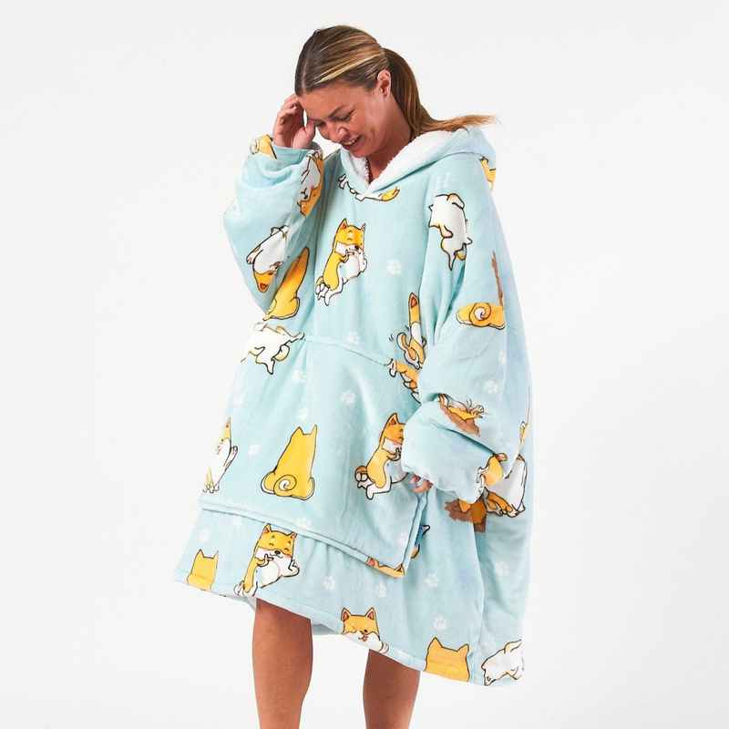 Blanket hoodie + Gift Box