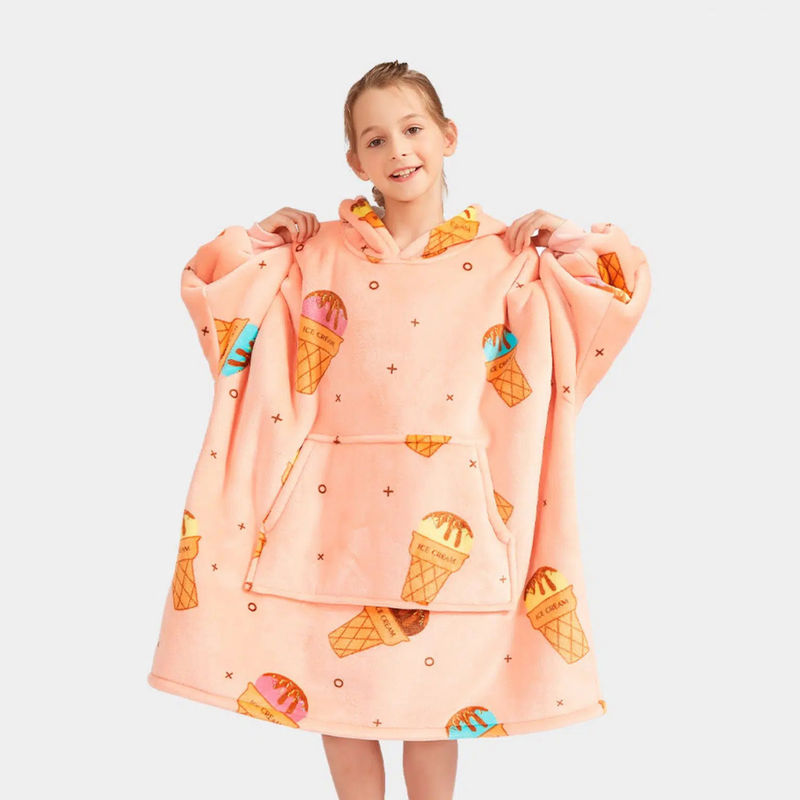 Blanket hoodie + Gift Box