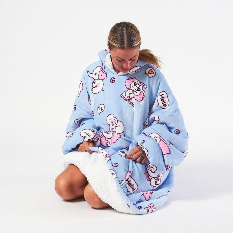 Blanket hoodie + Gift Box