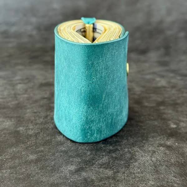 Leather Cash Wrap Wallet