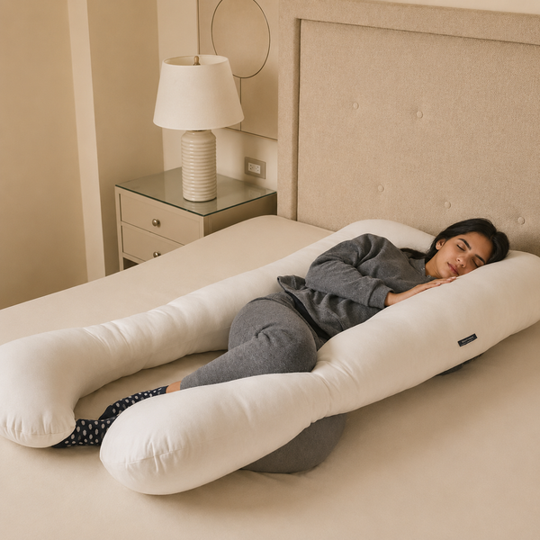 Cuddly Pillow + Cotton Cover