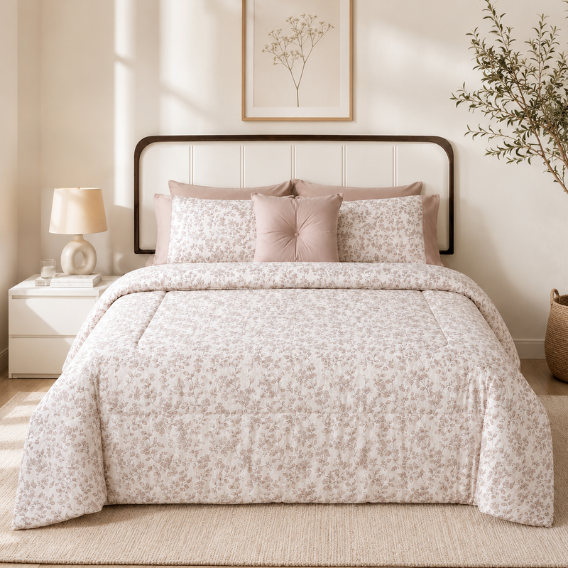Bloom 7-Piece Comforter Set King/Double