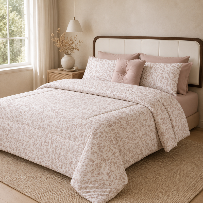 Bloom 7-Piece Comforter Set King/Double