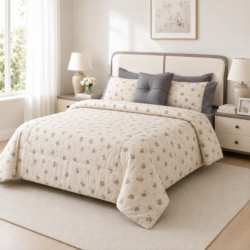 Bloom 7-Piece Comforter Set King/Double