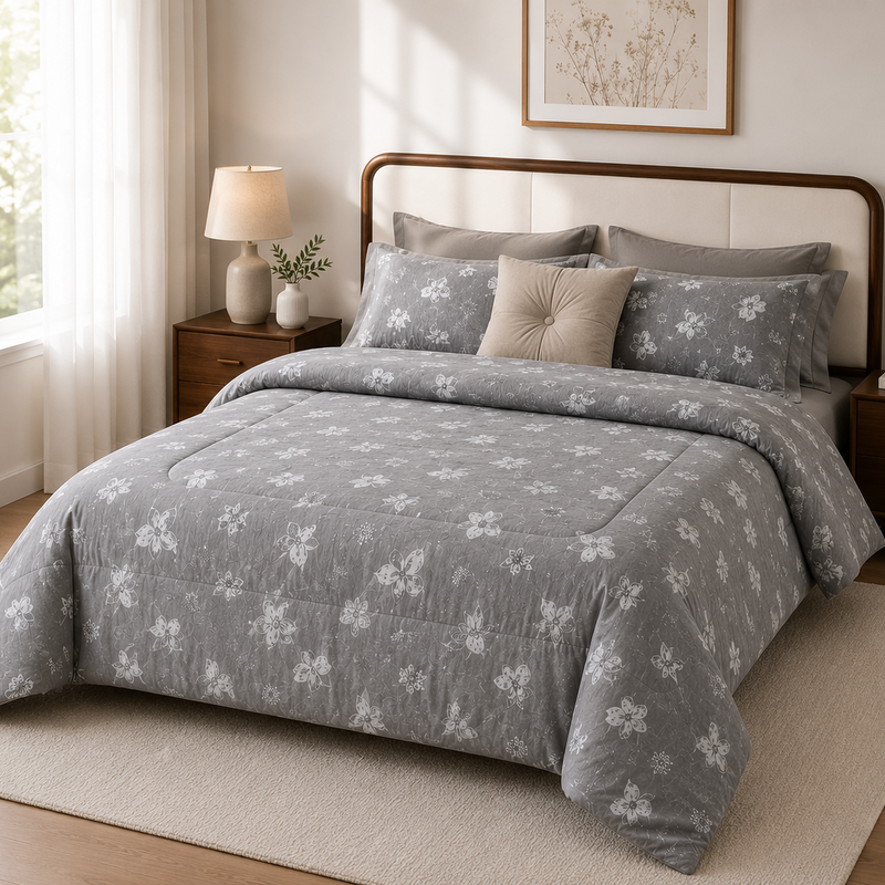 Bloom 7-Piece Comforter Set King/Double