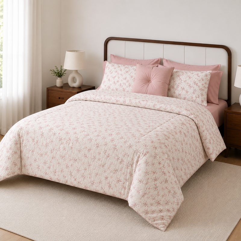 Bloom 7-Piece Comforter Set King/Double