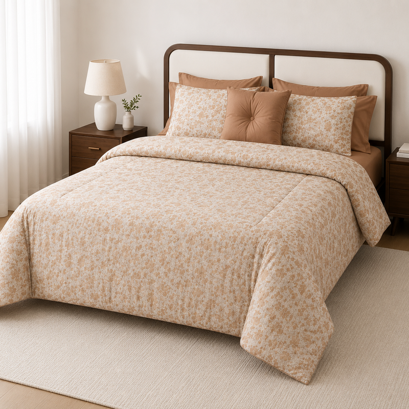 Bloom 7-Piece Comforter Set King/Double