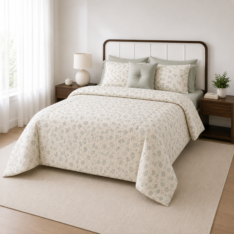 Bloom 7-Piece Comforter Set King/Double