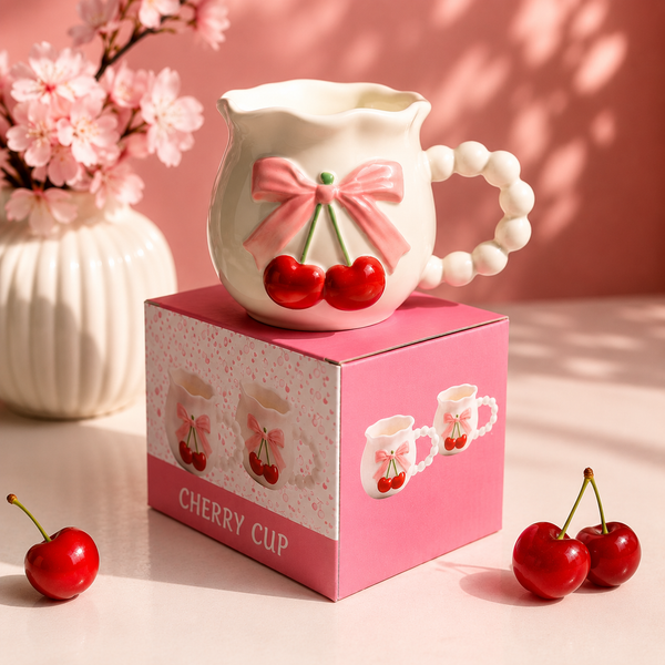 Cherry Blossom Bow Mug