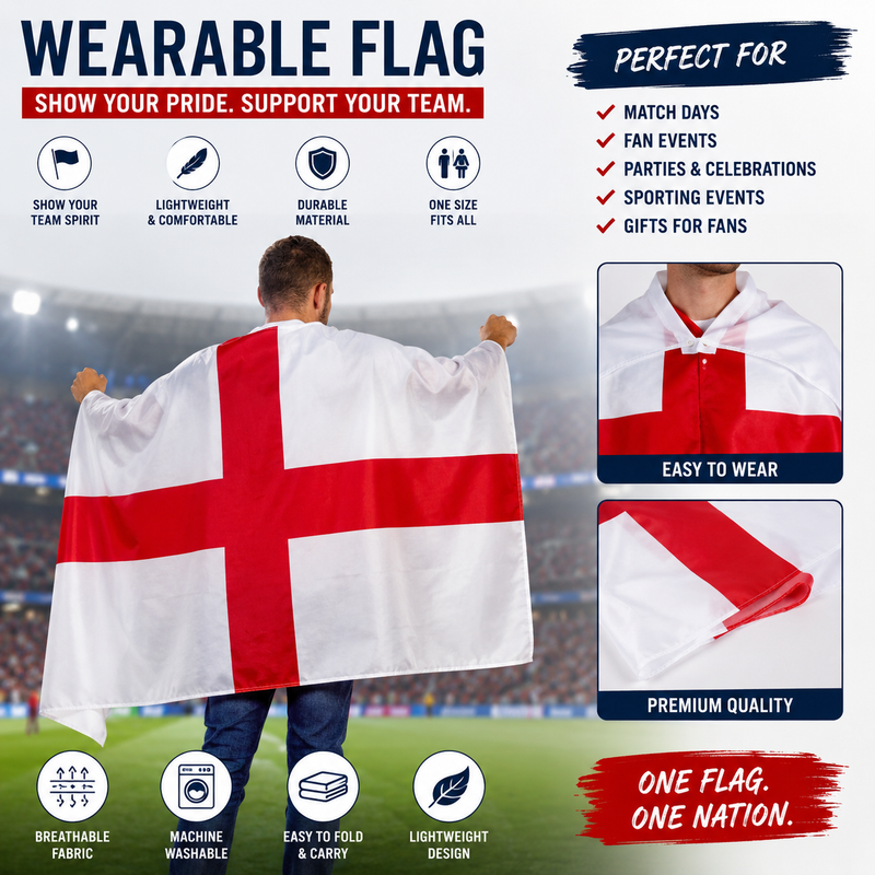 Worldcup Wearable Flag