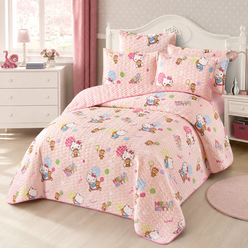 Printed Bedspread Set