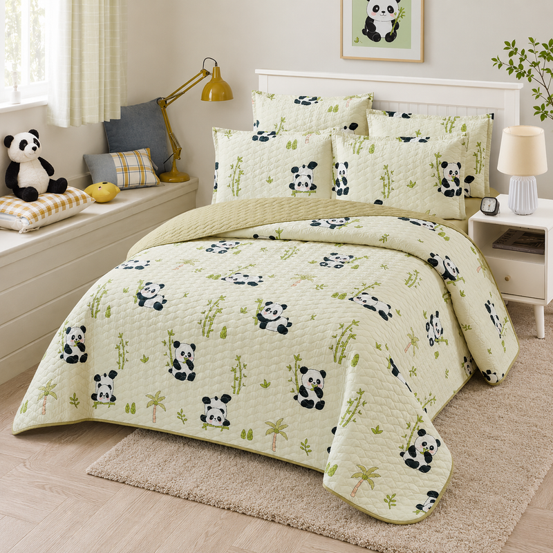Printed Bedspread Set