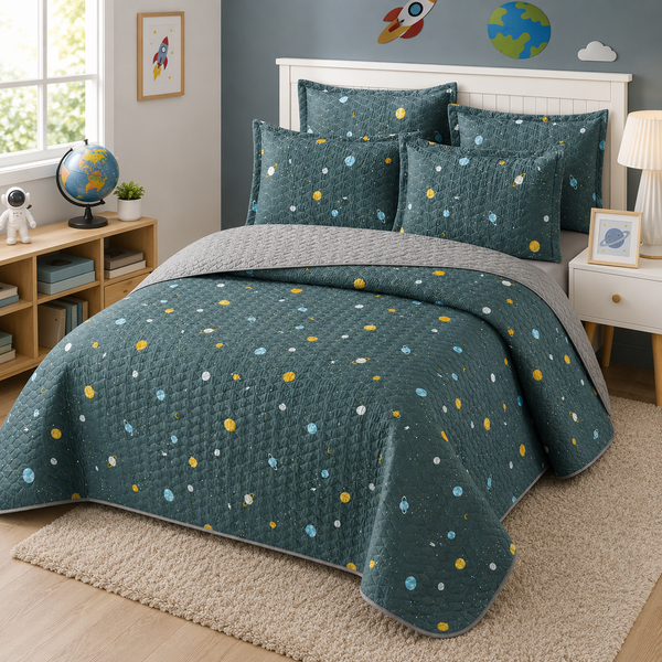 Printed Bedspread Set