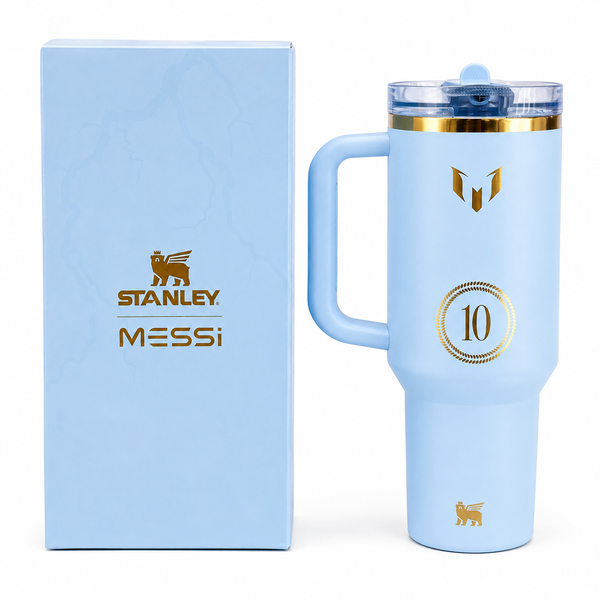 The Messi x Stanley Quencher ProTour Flip Straw Tumbler | 40 OZ