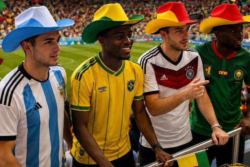 World Cup Fan Cowboy Hat