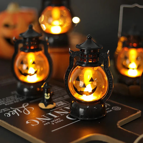 Jack-O’-Lantern LED Lanterns 🎃✨