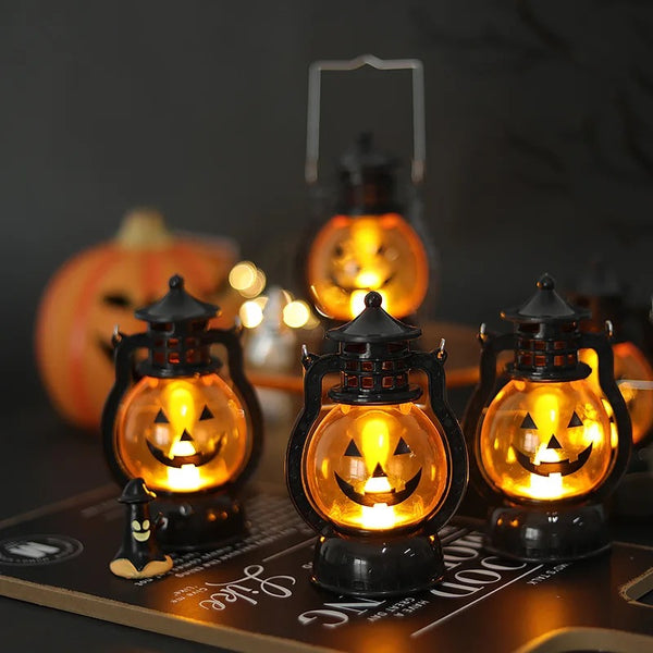 Jack-O’-Lantern LED Lanterns 🎃✨