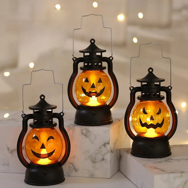 Jack-O’-Lantern LED Lanterns 🎃✨
