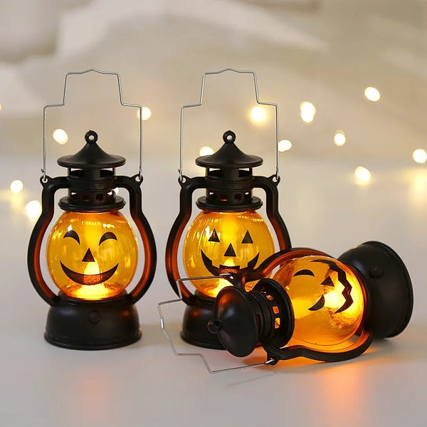 Jack-O’-Lantern LED Lanterns 🎃✨