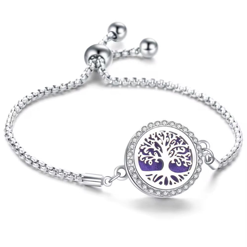 Scent Necklace / Bracelet + Box and 3 Pads