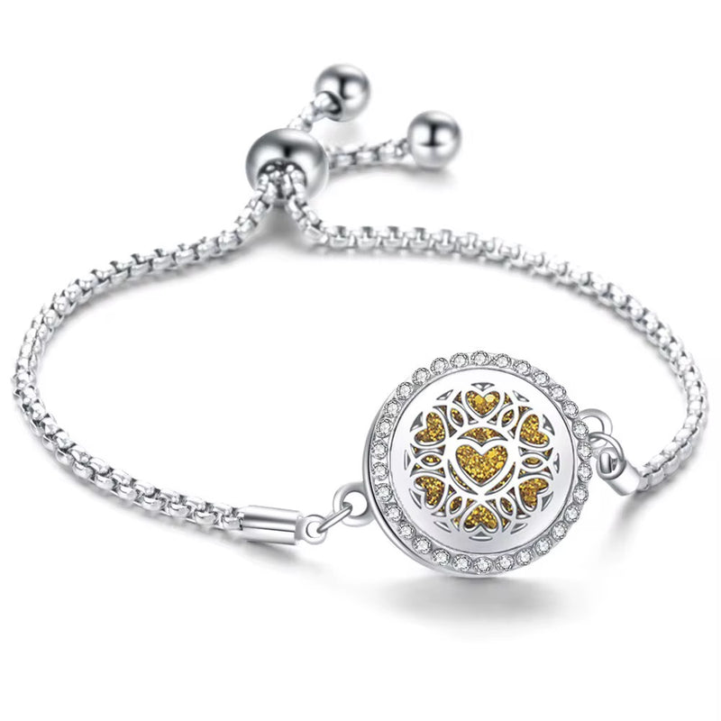 Scent Necklace / Bracelet + Box and 3 Pads