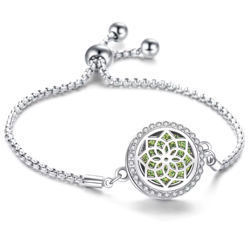 Scent Necklace / Bracelet + Box and 3 Pads