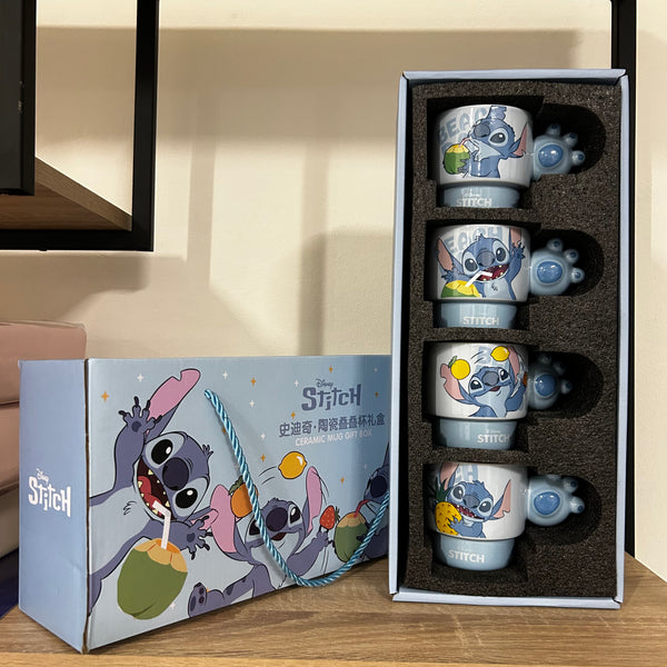 Stitch Moments Cup Set – 4 Piece Collection