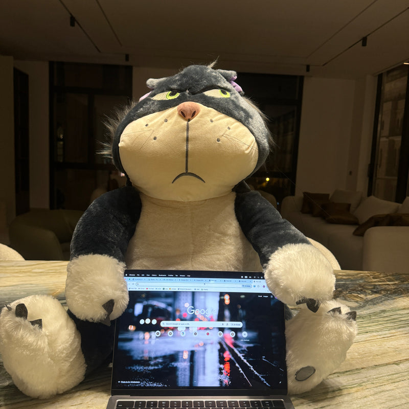 Angry Cat Plush
