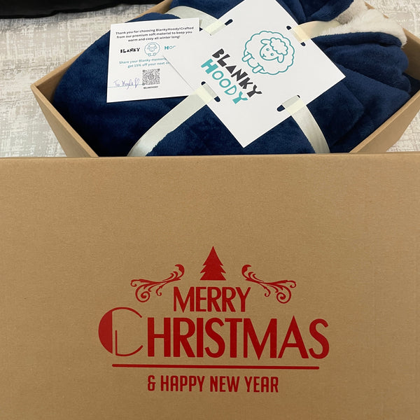 Blanket hoodie + Gift Box
