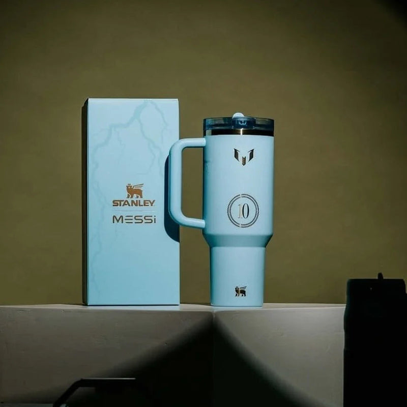 The Messi x Stanley Quencher ProTour Flip Straw Tumbler | 40 OZ