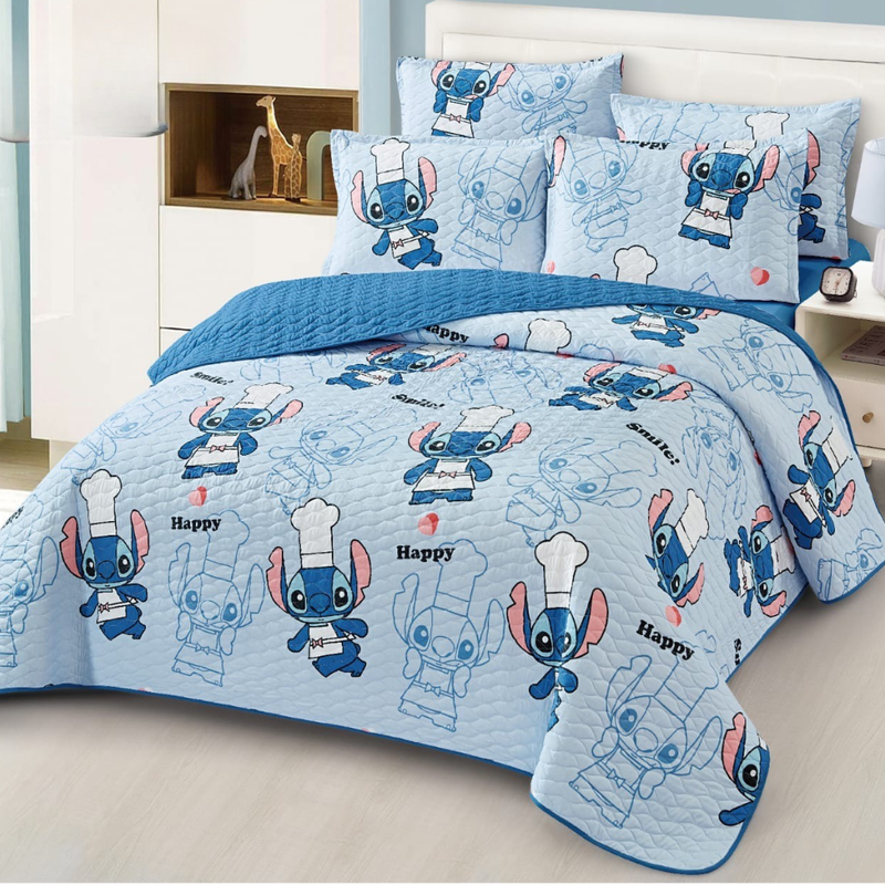Printed Bedspread Set