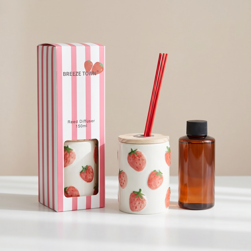 Strawberry Ceramic Reed Diffuser
