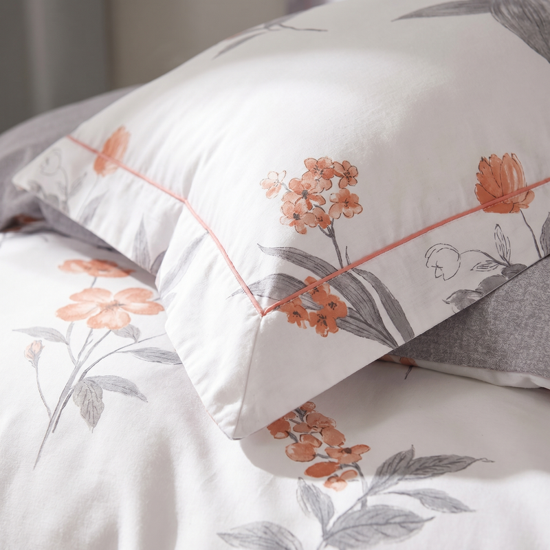 Lumière Pure Cotton Reversible Duvet Set  (220 Thread Count · 100% Cotton · Reversible Design)