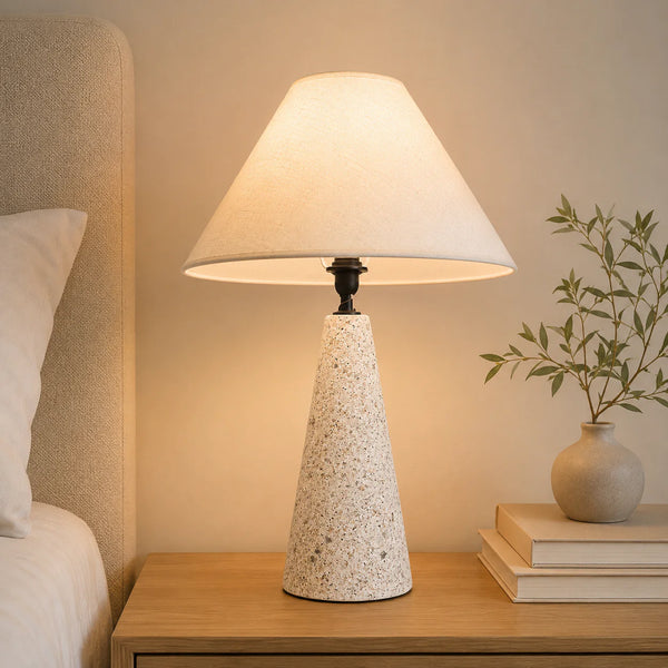 Travertine Table Lamp